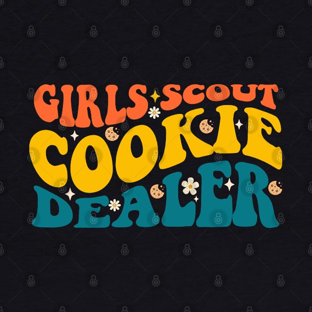 Girls Cookie Dealer Scout For Cookie scouting lover Women by Emouran